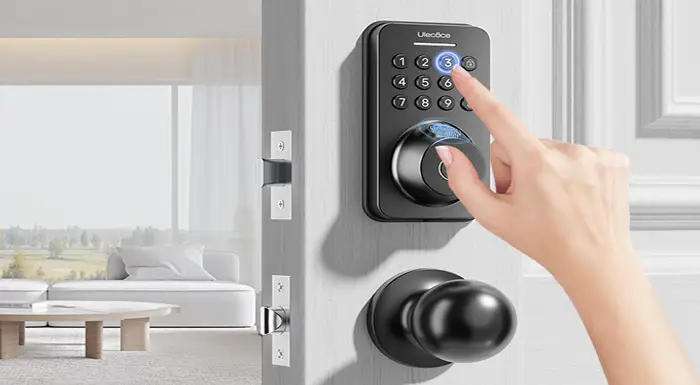 ulecoce fingerprint door lock